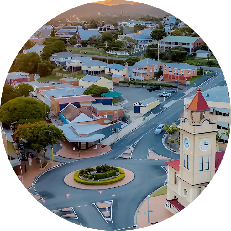 TESS Gympie Aerial View Round